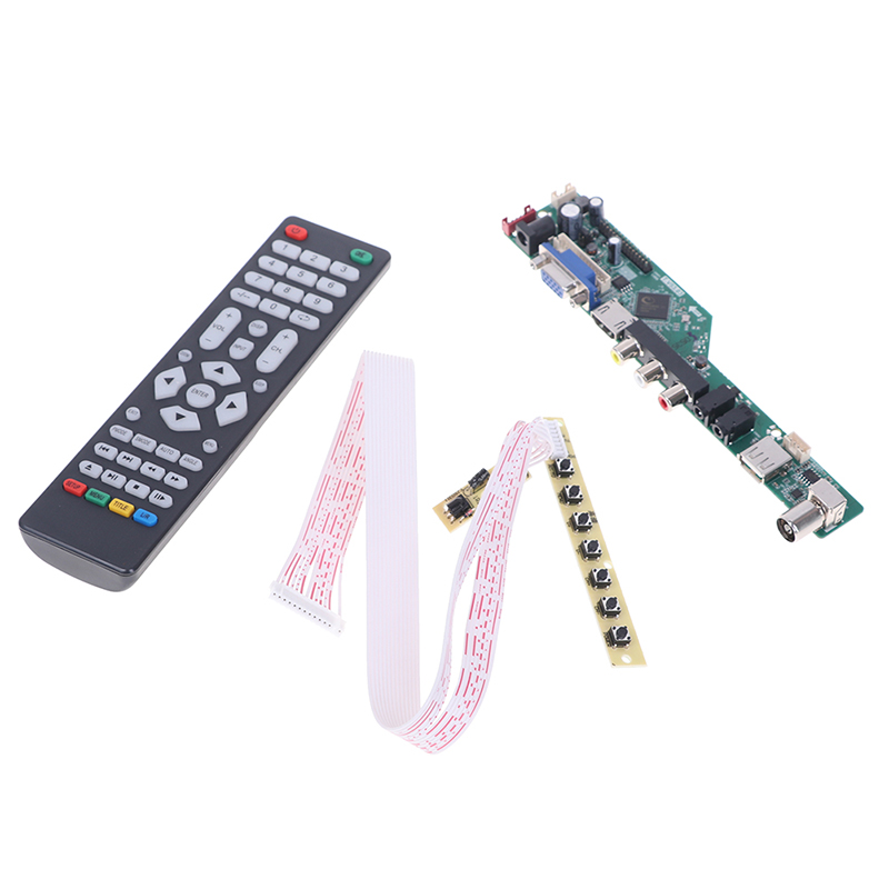 T V Universal Lcd Tv Controller Driver Board V Analog Tv