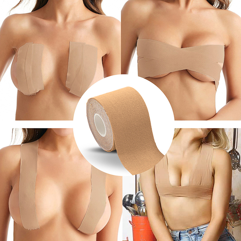 M Invisible Breast Lift Tape Roll Push Up Boob Shape Bra Nipple Cover