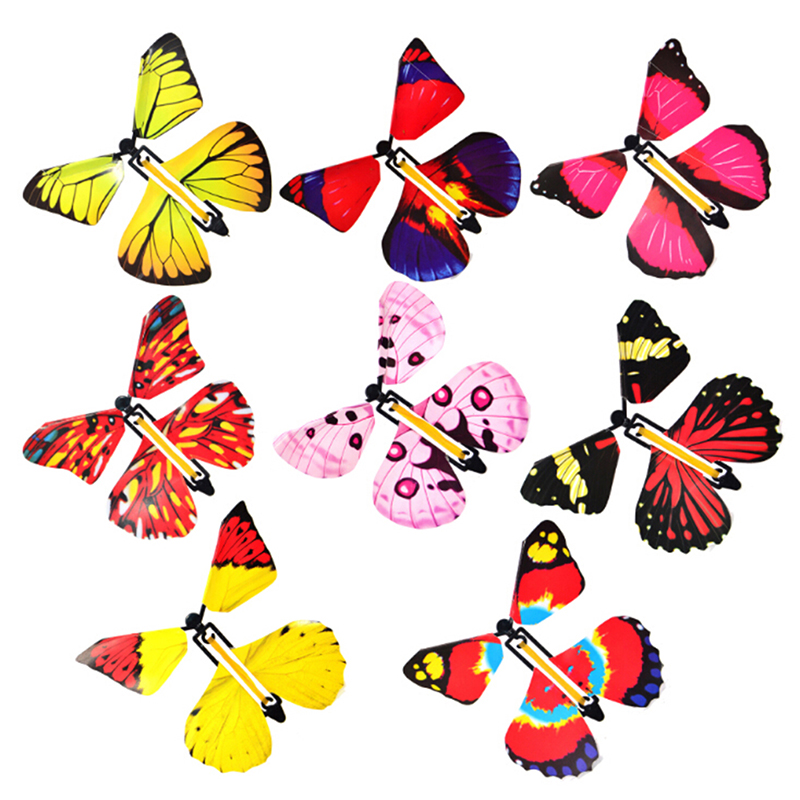 Magic butterfly flying store card toy