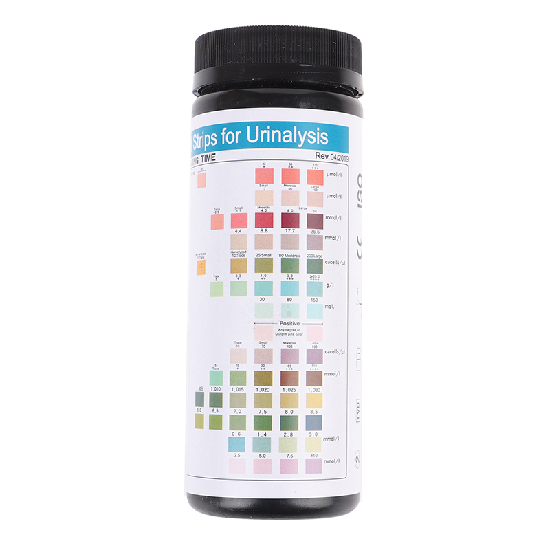 URS-14 100 STRIPS Urinalysis Reagent Test Paper Urine PH Test Strips ...