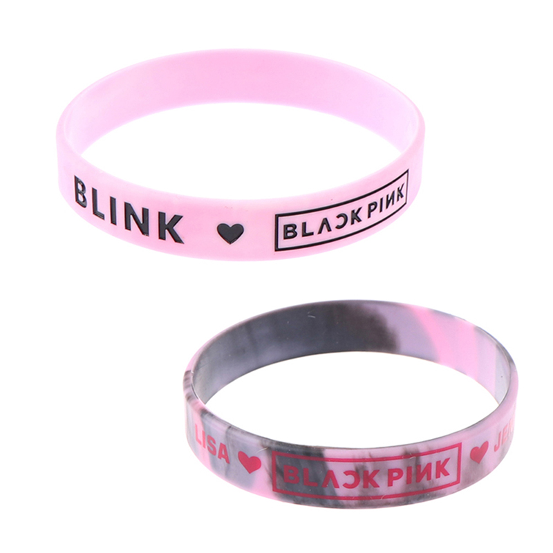 Kpop BlackPink Porte-clés Bracelet JENNIE Laser ROSE Téléphone portable  Sangle LISA Accessoires Jisoo Lettres Porte-clés