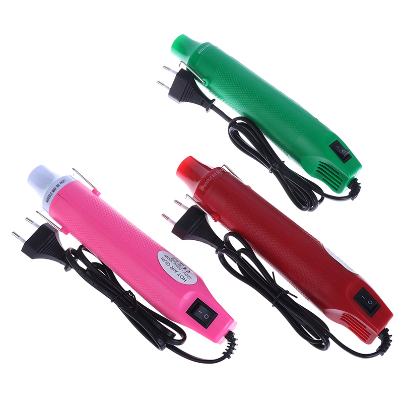 W Mini Heat Gun Diy Electric Nozzles Tool Hot Air Gun Drying Embossing Paint Ebay