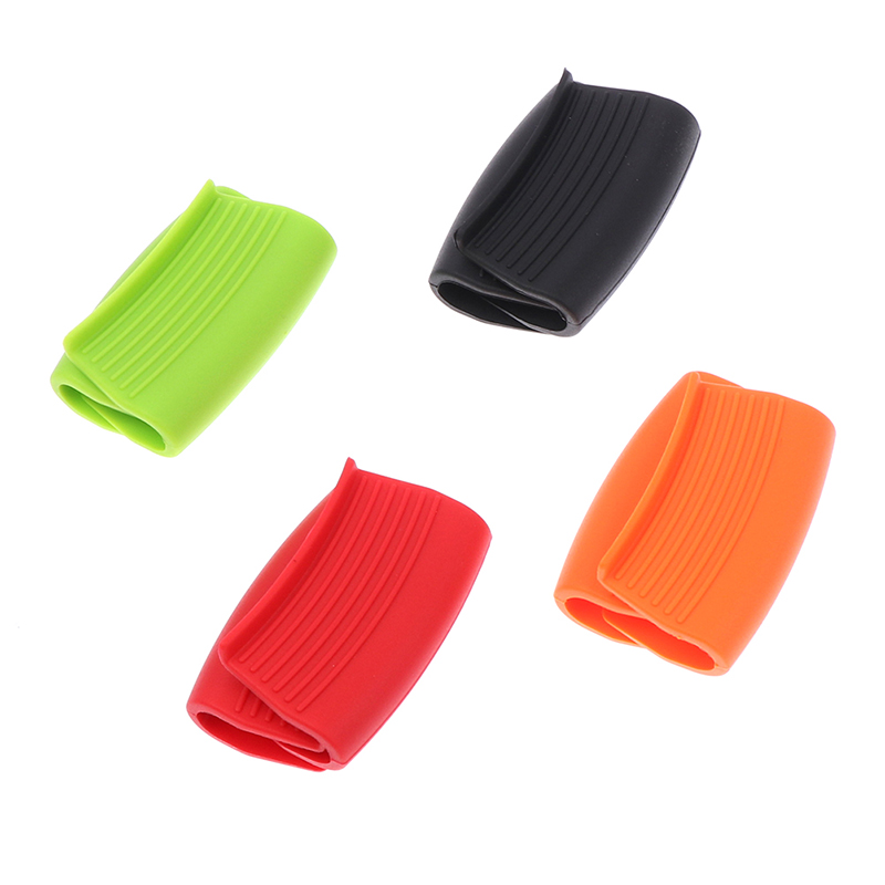 Grip Silicone pot Holder Sleeve Pot Glove Pan Handle Cover Grip Kitchen  ToolU~KE