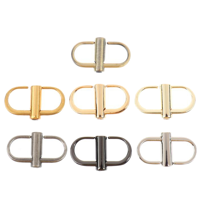 Adjustable Metal Buckle Clip For Bag Chain Strap, Double End