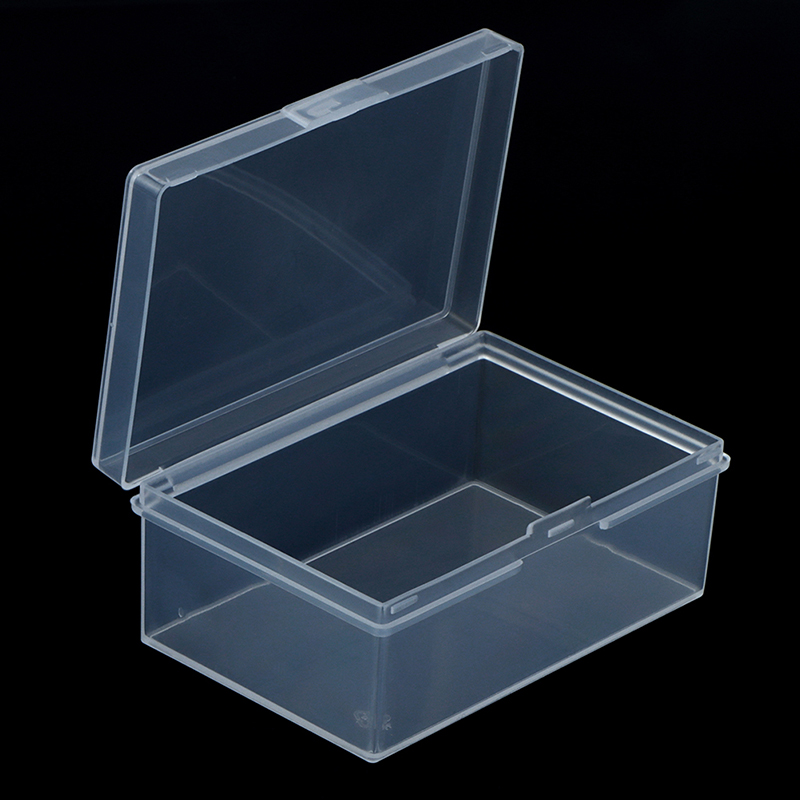 Plastic Box Rectangular Plastic Transparent With Lid Storage Box CollectiAP