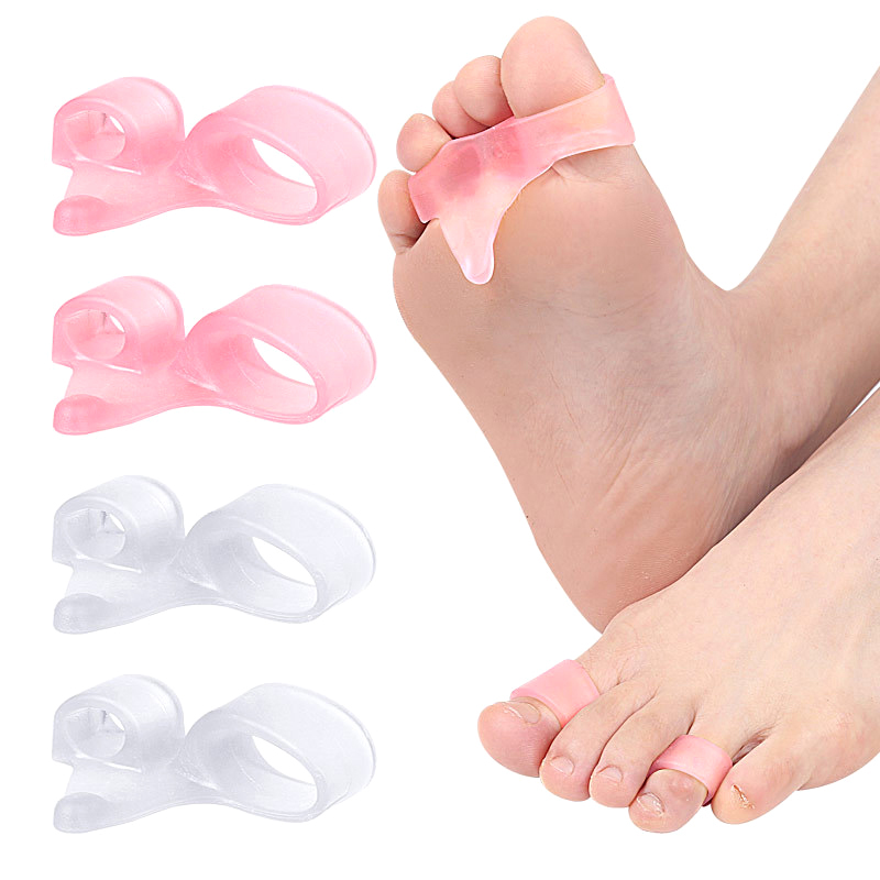 1pair Toe Separator Hallux Orthosis Valgus Corrector Orthopedic Insole ...