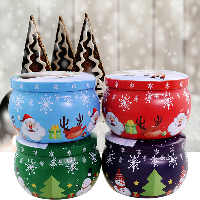 mini christmas tins