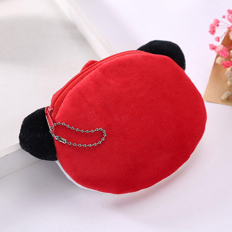 Plush Cartoon Fruit Coin Purse for Children Cute Girl's Change Wallet  Household Storage Bags for Small Pieces Organizer сумка