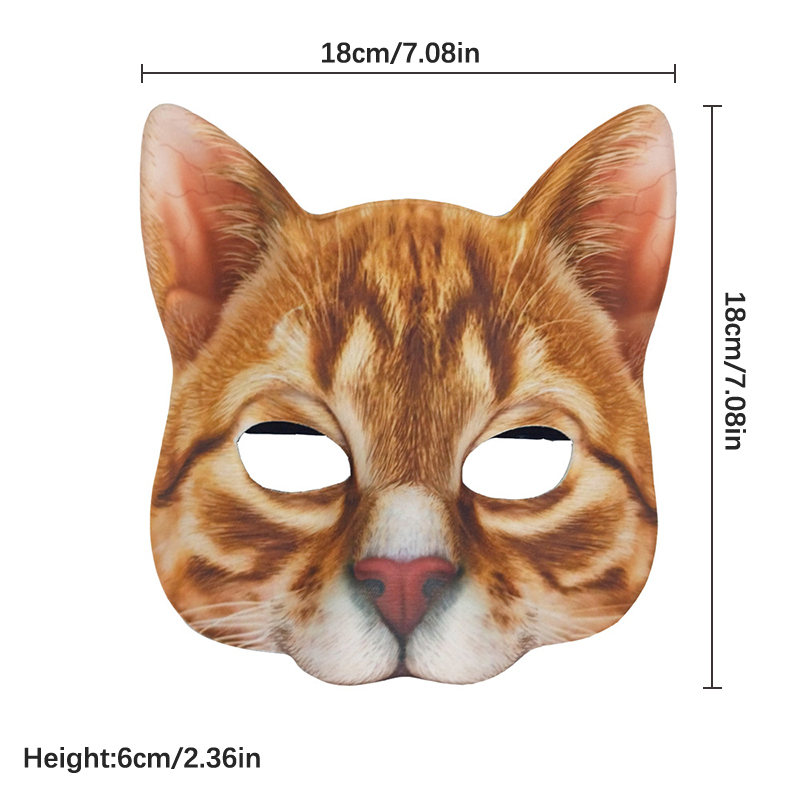 Sd toys Maschera viso per bambini con motivo gatti