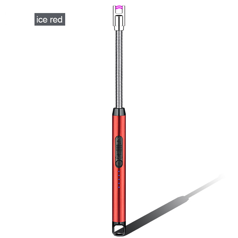 Electronic Candle Lighter Long Pen Shape Windproof Pulse Arc