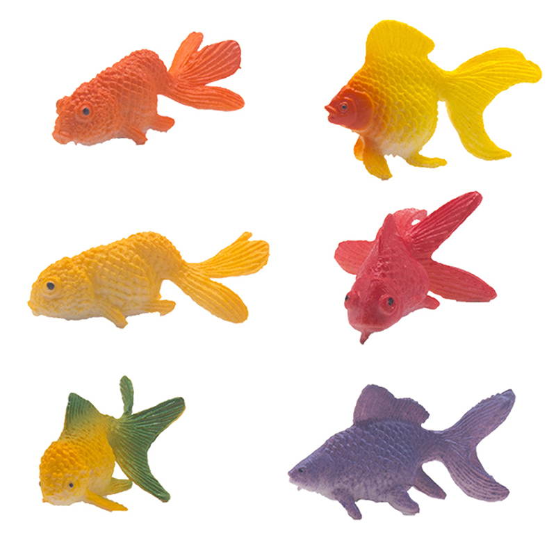 12pcs Colorful Tissue Paper Goldfish Foldable Tropical Fish