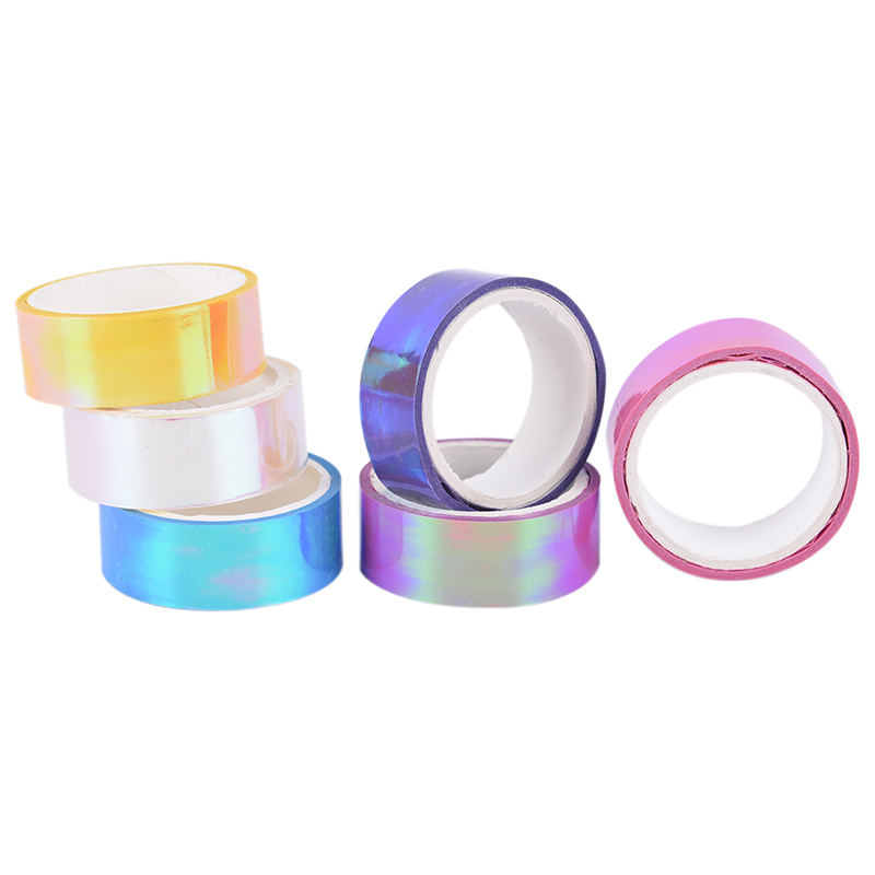 Disco Holographic Hoop Tape - Metallic Decorative Hula Hoop Tape