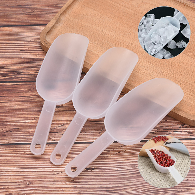 2/5Pcs Multifunctional Plastic Flour Spoon Ice Measuring Scoop Baking  Kitchen Ts