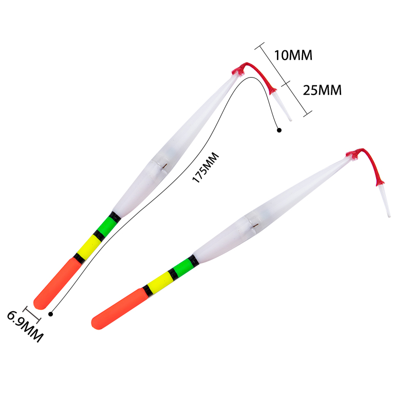  2pcs Fishing Float LED Electric Float Light +