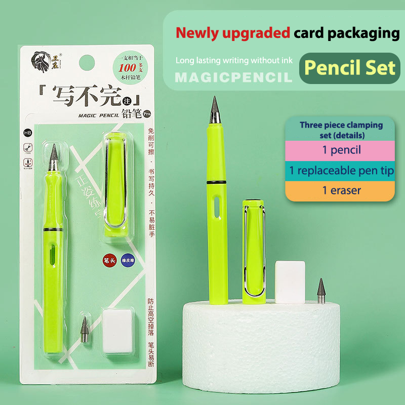 1pc crayon d'écriture illimitée No Ink Pen Crayons de nouvelles