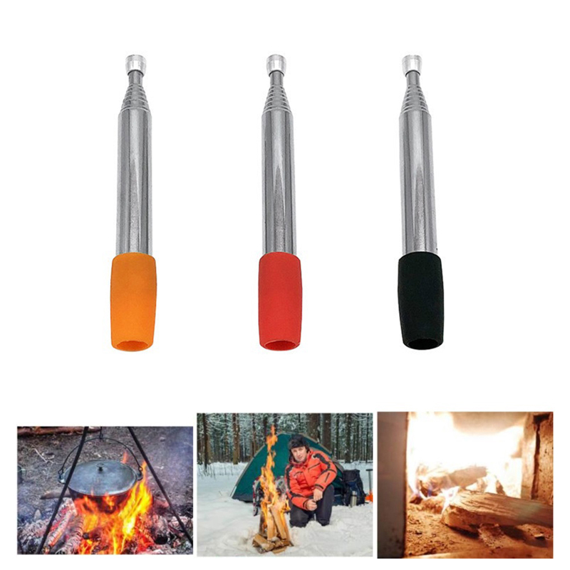 Outdoor Blowing Torch Adjustable Telescopic Pocket Bellows Camping ...