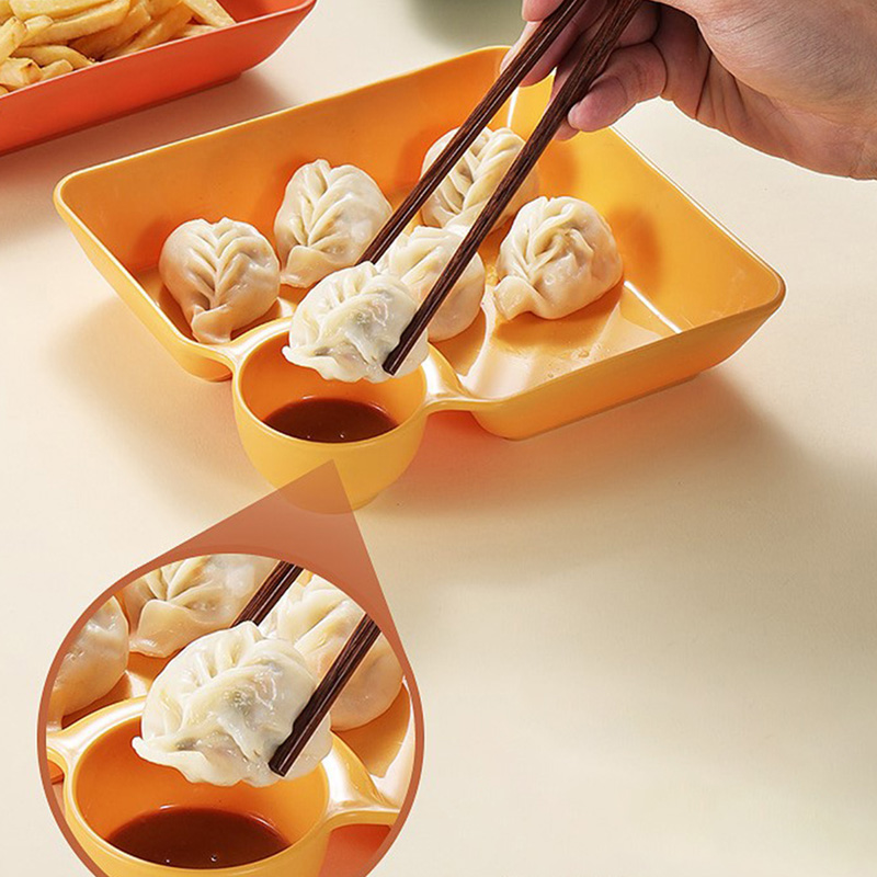 Creative Ceramic Seashell Plate Dumpling Plate with Vinegar Dish Home Sushi  Breakfast Plate Bowl Kitchen Tableware Supplies - AliExpress