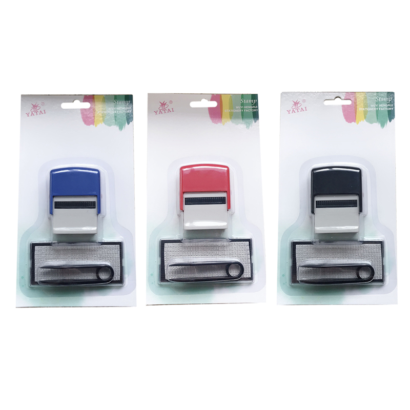 Rubber Stamp Kit DIY Custom Personalized Self Inking Business