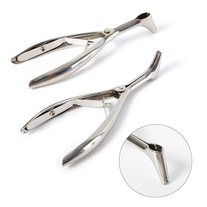 Stainless Steel Nose Mirror ENT Canal Dilator Nasal Rhinoscopy Pli-SY ...