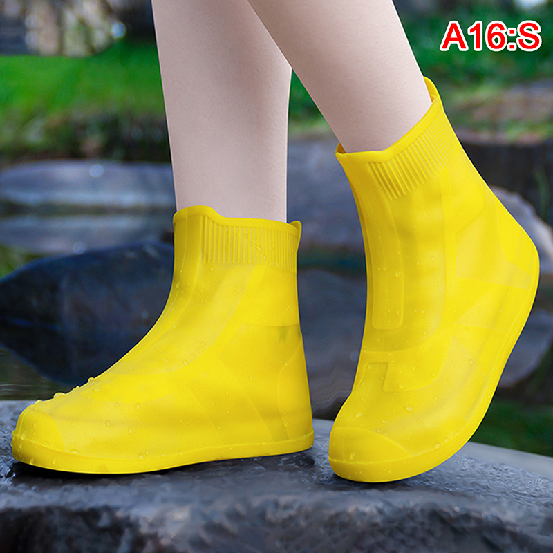 Rain Boots Cover Silicone Rain Boots Waterproof Shoe Cover Children Ra –  ConfidentSocks