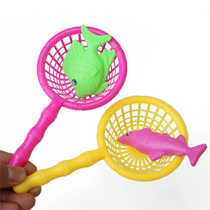 2x 16.5cm Plastic Kids Fishing Nets Fishing Accessories Kids Outdoor  Gift*wl SN❤