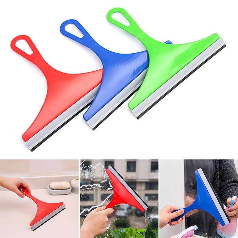 New Window Glass Squeegee Cleaner Blade Home Bathroom Car Mirror Wiper  To`-s S~