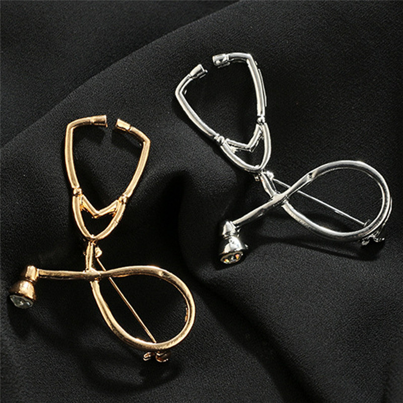 Stethoscope brooch outlet pin