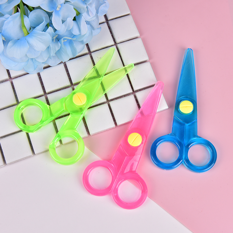 Takeoutsome Quality Safety scissors Paper cutting Plastic scissors