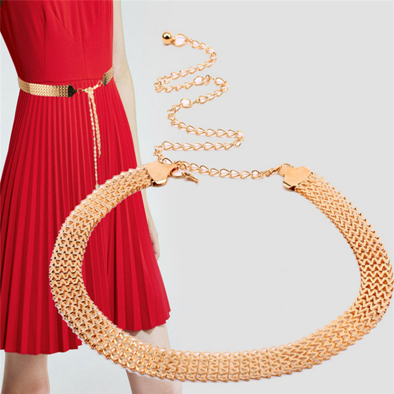 Dress hot sale chain belt