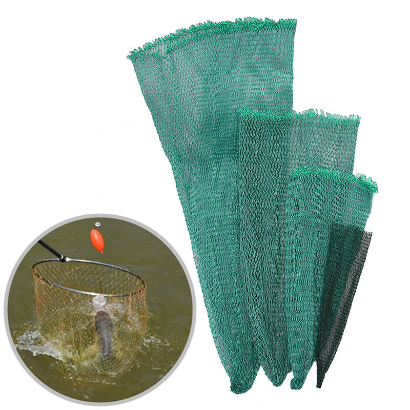 1PCS Fishing Net Netting Metal Fish Trap Mesh Net Tackle Fishing
