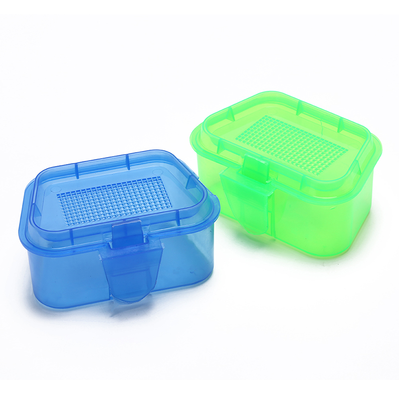 Breathable Fishing Live Baits Container Holder Box Worms Lures Storage  Organizer